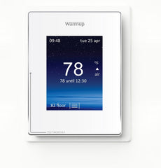 Warmup 4iE-V03WH Programmable White Thermostat