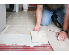 Nuheat Mesh Mat 20 in x 65 ft (120V) heats 110 sq ft