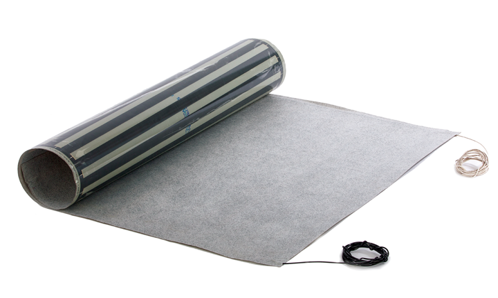 QuietWarmth Peel & Stick for Tile & Glue Down Floors 1.5' x 5' (120V) -  QWT1.5X5F120
