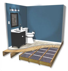 QuietWarmth Retrofit Mat 16" x 180" 120 Volts