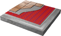 Warmup Membrane 150 Sq Ft Roll 3'3" x 46' 2" Requires Thinset