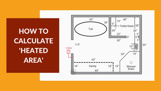 Radiant Heat Layout Calculator: How to Determine Heated Area