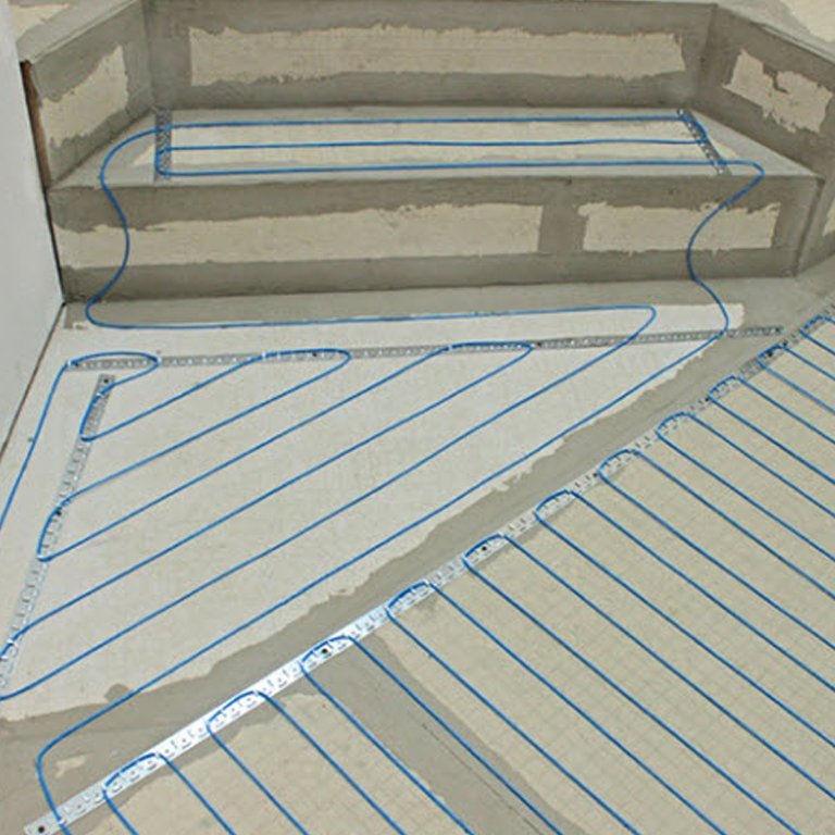 All-in-one Electric Radiant Floor Heating Kit 102 Sq Ft 120V with Smart All-in-one Electric Radiant Floor Heating Kit 102 Sq Ft 120V with Smart