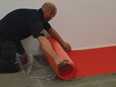 Warmup Peel-and-Stick Membrane 150 Sq Ft Roll 3'3" x 46' 2"